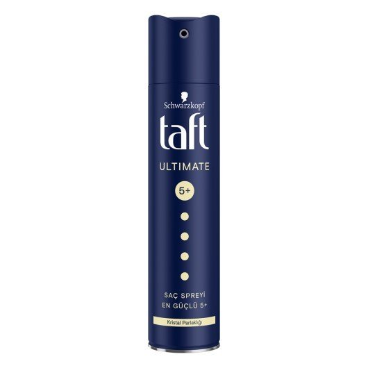 Taft Saç Spreyi Ultımate En Güçlü Ttutuş Işıldayan Kristal Parlaklığı 250 ml