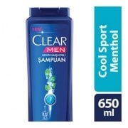 Clear Men Şampuan Cool Sport Menthol 650 ml