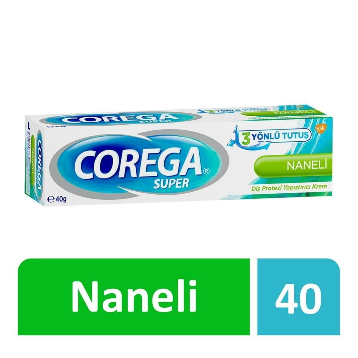 Corega Diş Protez Yapıştırıcı Krem 40 gr
