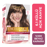 L'Oreal Paris Excellence Creme Saç Boyası 6.1 - Küllü Açık Kahve
