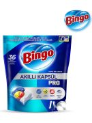 Bingo Akıllı Kapsül Pro Bulaşık Makinesi Deterjanı Tableti 36'lı