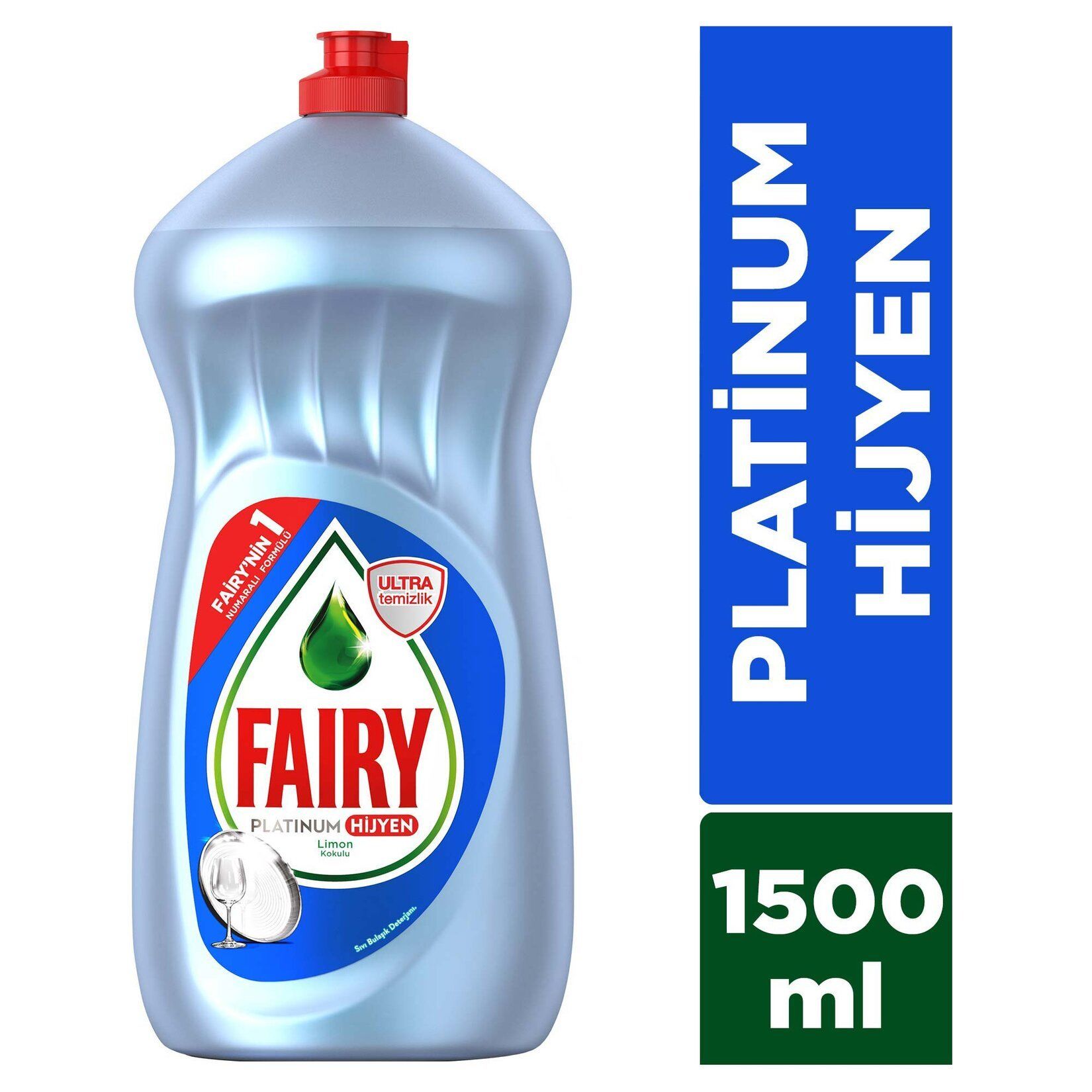 Fairy Platinum Hijyen Sıvı Bulaşık Deterjanı 1500 ml