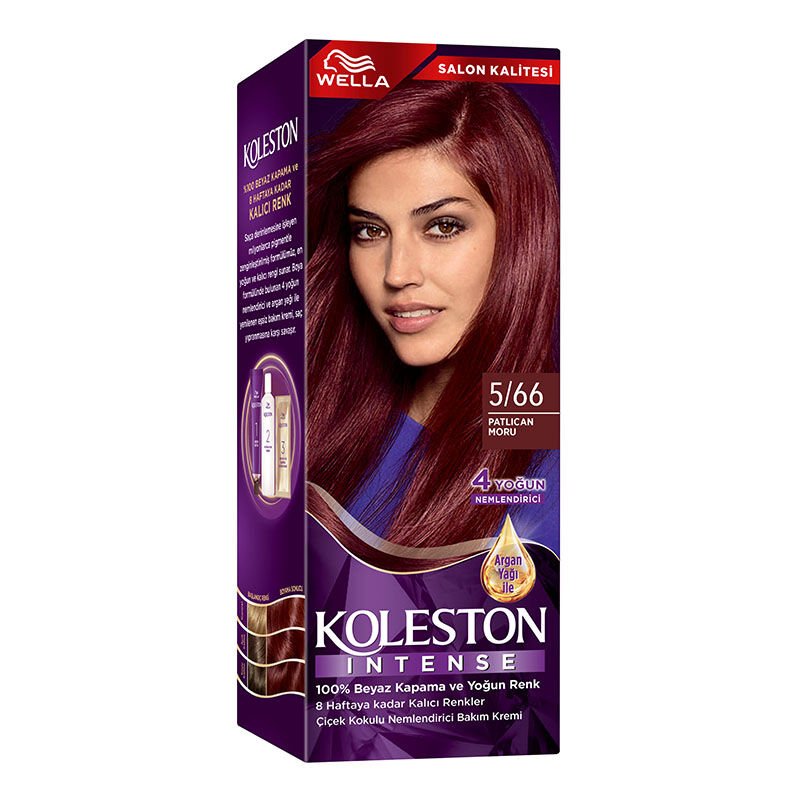 Wella Koleston Intense Saç Boyası 5/66 Patlıcan Moru