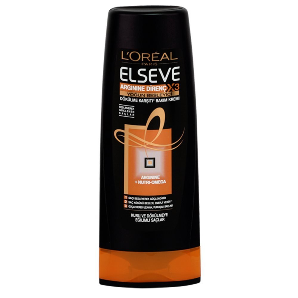 Elseve Arginine Direnç X3 Dökülme Karşıtı Yoğun Besleyici Bakım Kremi 360 ml