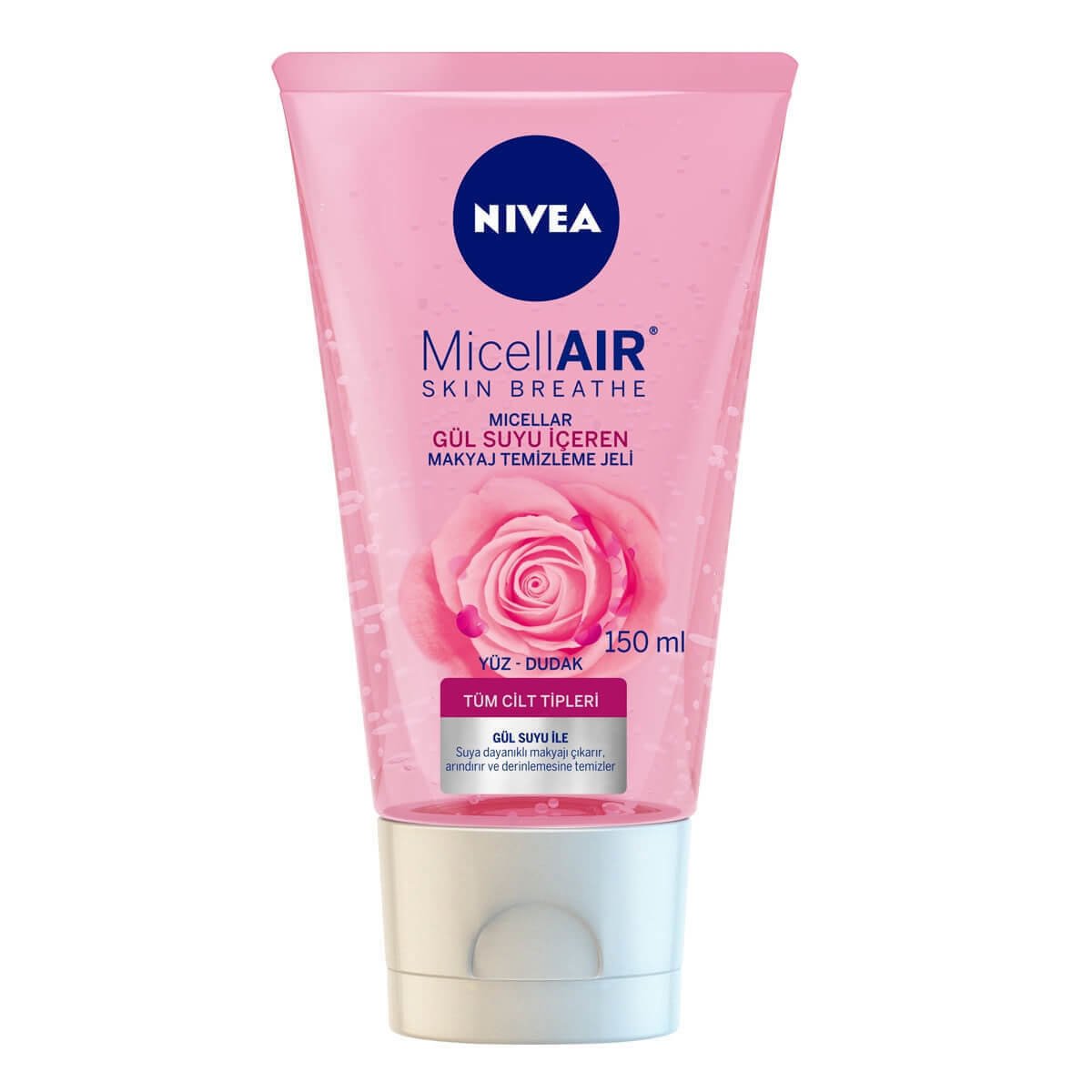 Nivea Micellair Gülsuyu İçeren Makyaj Temizleme Jeli 150 ml