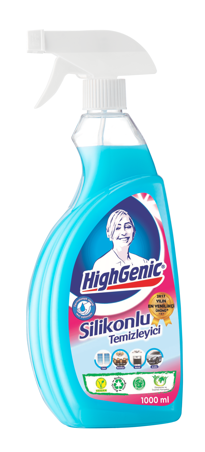 HighGenic Silikonlu Temizleyici 1000 ml