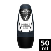 Rexona Men Invisible Black White Roll-On 50 ml