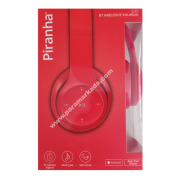 Piranha 2201 BT Kablosuz Bluetooth Kulaklık - Kırmızı