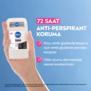 Nivea Kadın Stick Deodorant Black & White Invisible Clear 50 ml