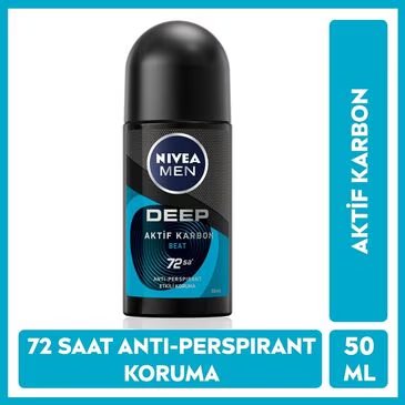 Nivea Men Erkek Roll-on Deodorant Deep Dimension Beat 50 ml