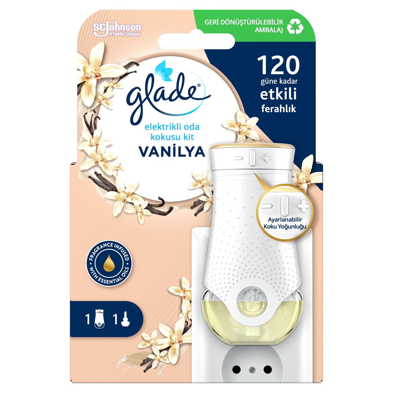 Glade Elektrikli Kit Vanilya 20 ml