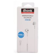 ithink Type-C Girişli Mikrofonlu Kulaklık