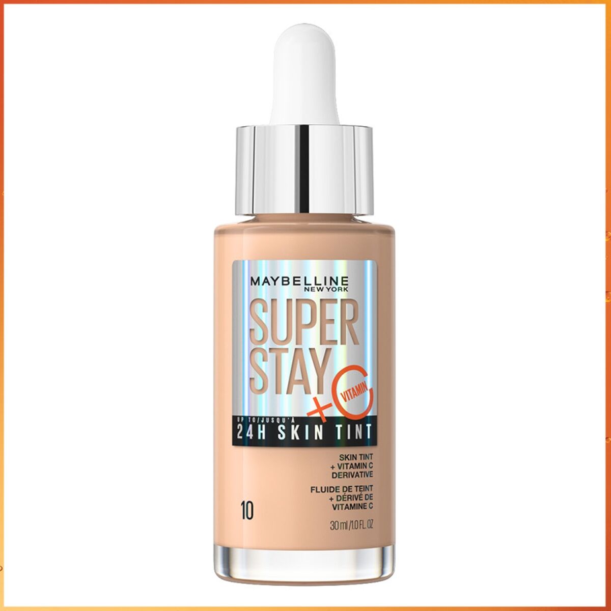 Maybelline Fondöten Superstay Glow Tint 10
