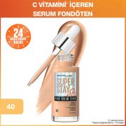 Maybelline Fondöten Superstay Glow Tint 40