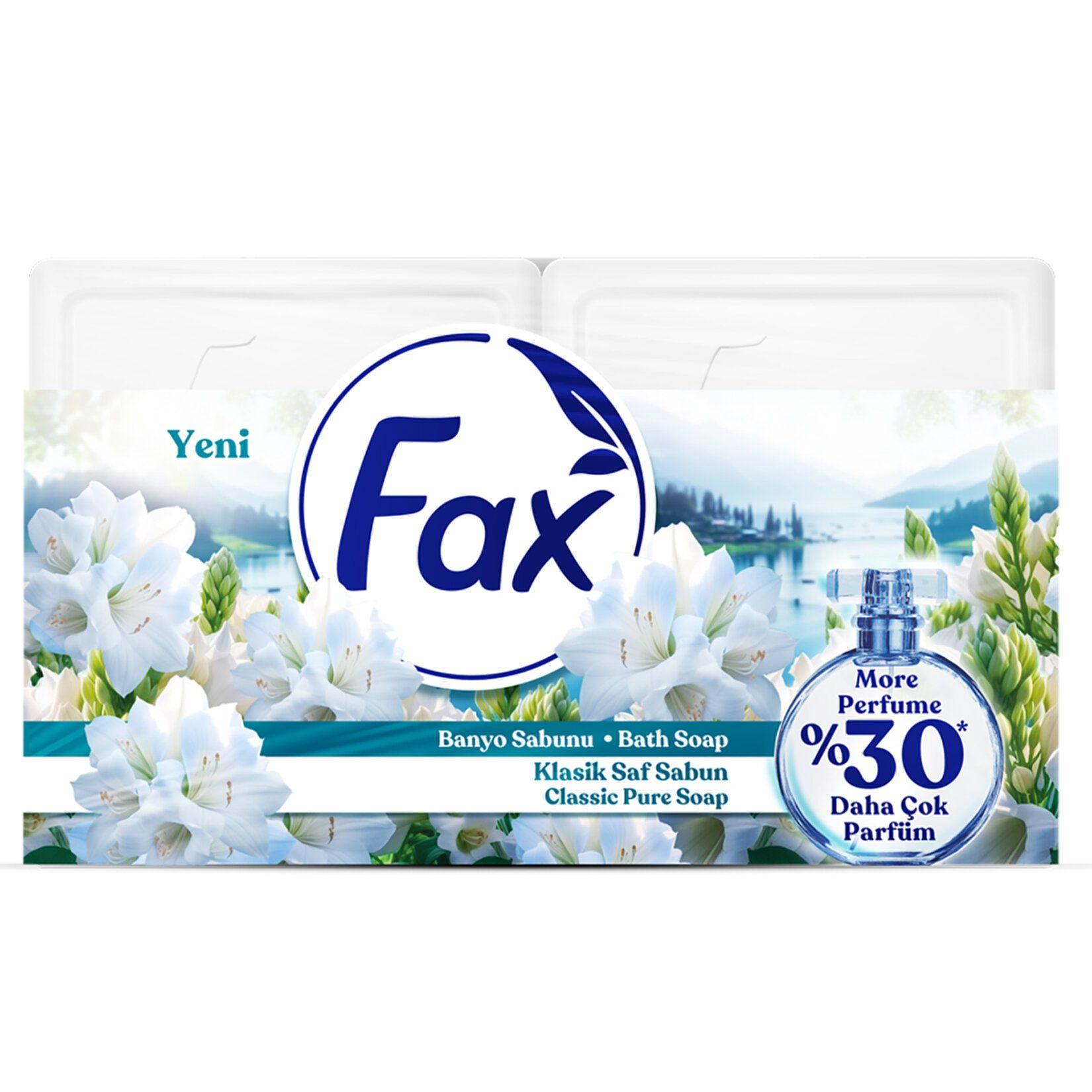 Fax Klasik Saf Kalıp Sabun 4x150 G