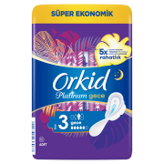 Orkid Platinum Hijyenik Ped Gece 16 Adet