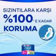 Orkid Ultra Extra Süper Ekonomik Hijyenik Ped Uzun 22 Adet