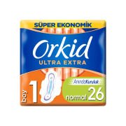 Orkid Ultra Extra Süper Ekonomik Hijyenik Ped Normal 26 Adet