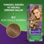 Koleston Naturals Açık Küllü Kumral 8-1