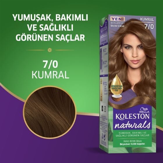 Koleston Naturals Kumral Saç Boyası 7-0