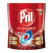 Pril Excellence Bulaşık Kapsülü 22'li