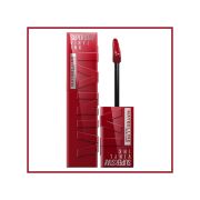 Maybelline Super Stay Vinyl Ink Uzun Süre Kalıcı Likit Parlak Ruj 10 Lippy