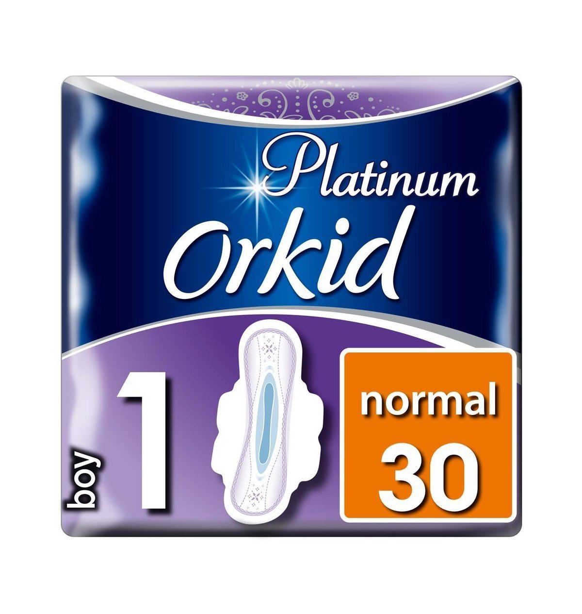 Orkid Platinum Hijyenik Ped Normal Süper Ekonomik Paket 30 Adet