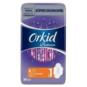 Orkid Platinum Hijyenik Ped Normal Süper Ekonomik Paket 30 Adet