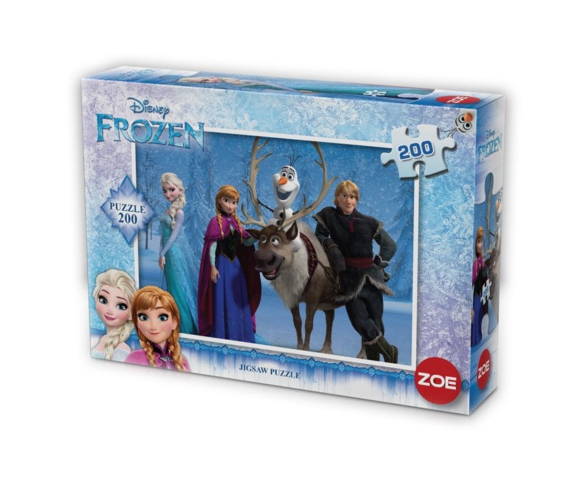 Frozen Lisanslı Puzzle 200 Parça