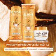 L'Oréal Paris Elseve Mucizevi Hindistan Cevizi Yağı Ağırlaştırmayan Besleyici Şampuan 360 ml