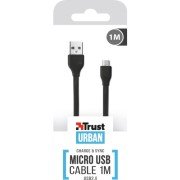 Trust Flat Micro-USB Cable 1m - Siyah