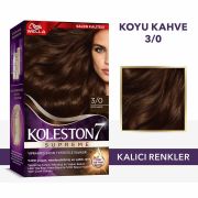 Wella Koleston Supreme Saç Boyası 3/0 Koyu Kahve