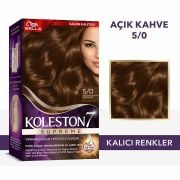 Wella Koleston Supreme Saç Boyası 5/0 Açık Kahve