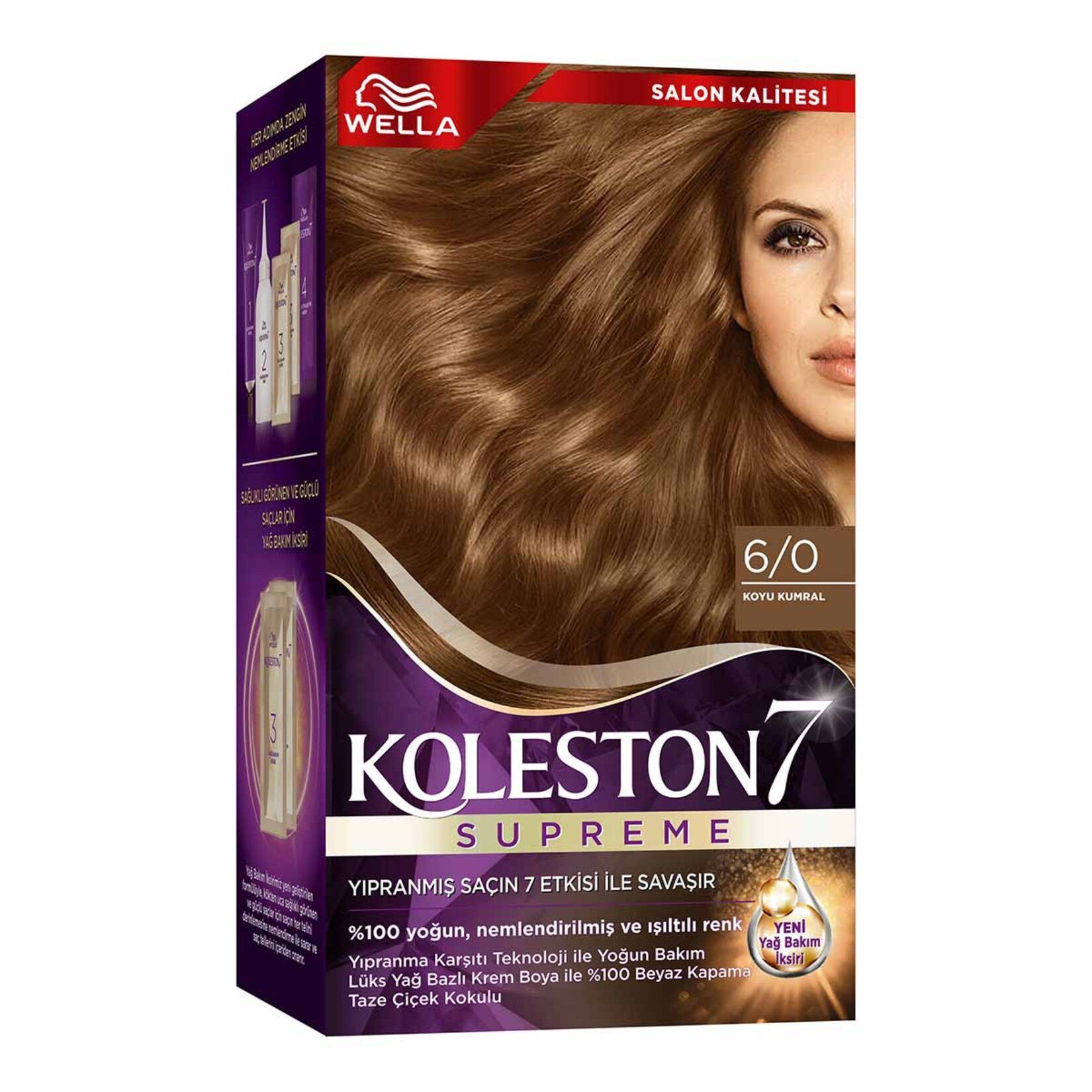 Wella Koleston Supreme Saç Boyası 6/0 Koyu Kumral