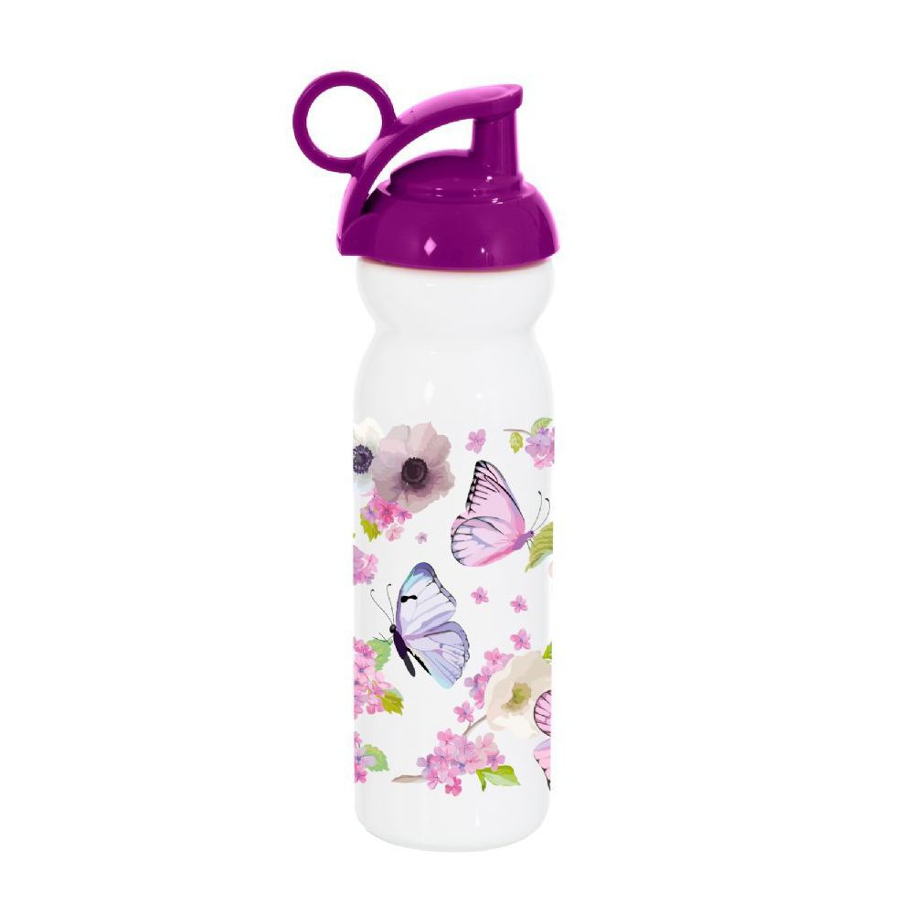 Herevin 680 ml Kelebek Desenli Matara