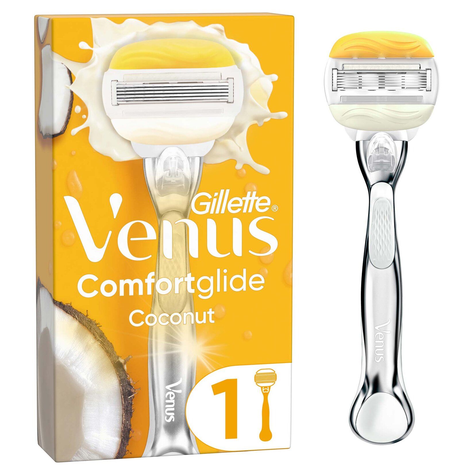 Gillette Venus Comfortglide Olay Tıraş Makinesi + Yedek Başlık