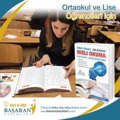 Hızlı Okuma Kitabı ve Programı Ortaokul Lise