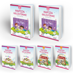 Okul Öncesi Hafıza Geliştirme Seti (3-4)-(4-5)-(5-6) Yaş