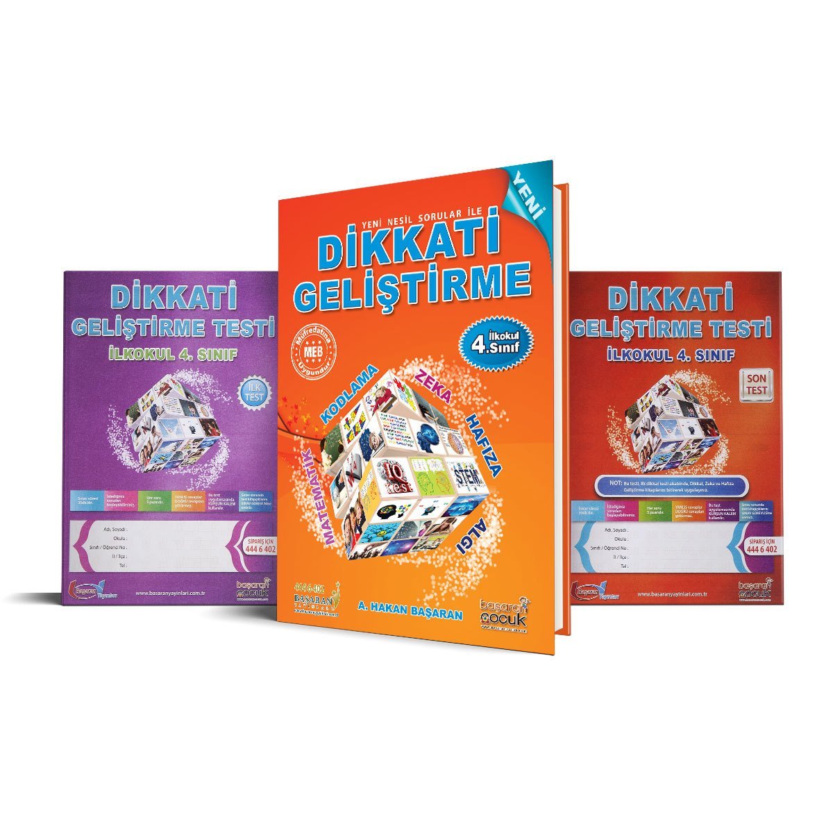 4-Sınıflar ilk-Son Test ve Dikkati Geliştirme Kitabı