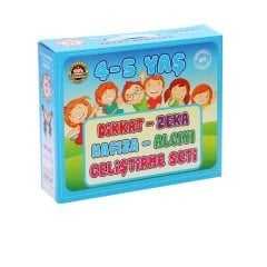 Okul Öncesi 4-5 Yaş Mega Set Dikkat - Zeka - Hafıza ve Algıyı Geliştirme Seti