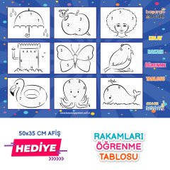 Okul Öncesi 4-5 Yaş Mega Set Dikkat - Zeka - Hafıza ve Algıyı Geliştirme Seti