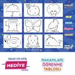 Okul Öncesi 4-5 Yaş Mega Set Dikkat - Zeka - Hafıza ve Algıyı Geliştirme Seti