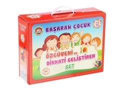 3-5 Yaş Özgüveni ve Dikkati Geliştiren Çıkartmalı Set