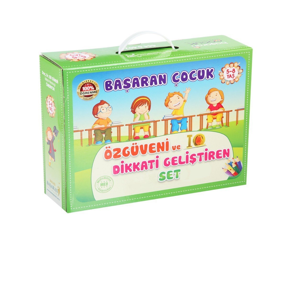 5-8 Yaş Özgüveni ve Dikkati Geliştiren Çıkartmalı Set