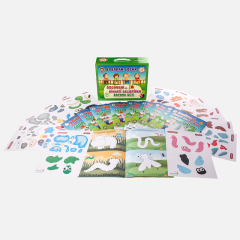 5-8 Yaş Özgüveni ve Dikkati Geliştiren Çıkartmalı Set