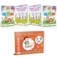 Okul Öncesi 3-4 Yaş Dikkati Geliştirme Başlangıç Seti