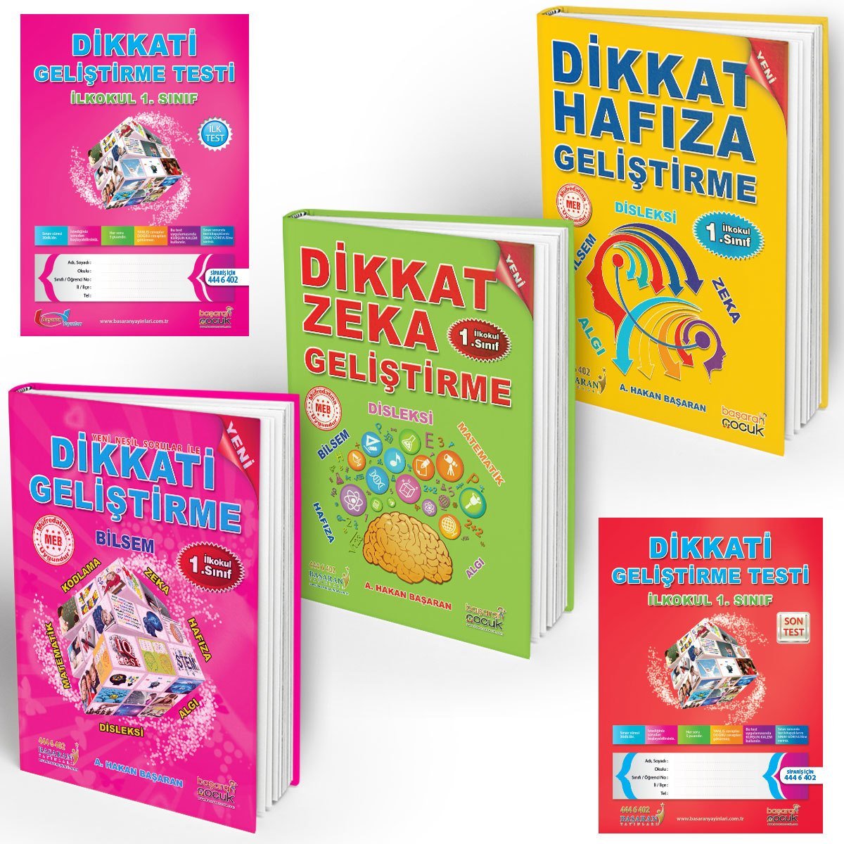 1. Sınıf Maxi Dikkat Zeka ve Hafıza Seti