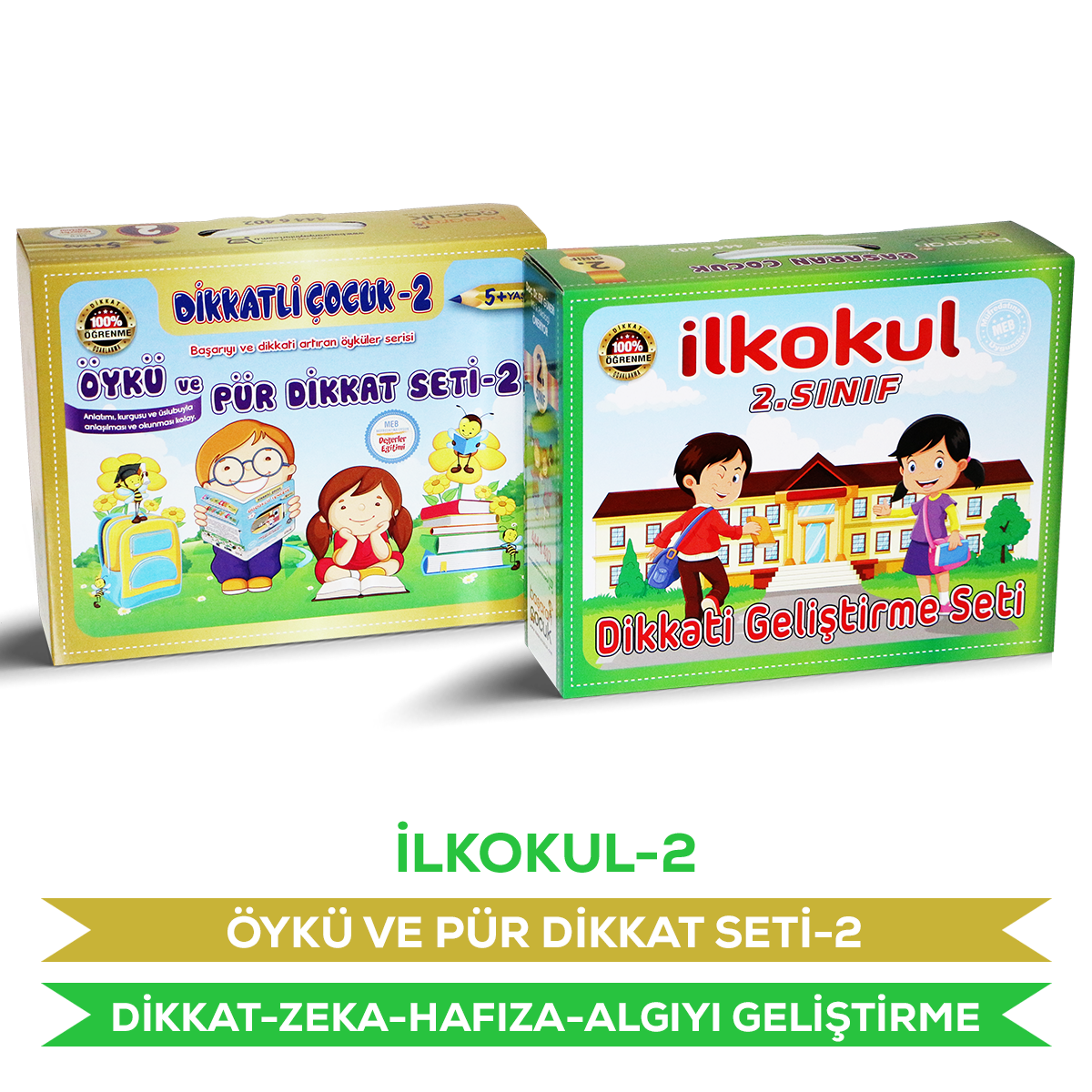 2-Sınıf Dikkat Zeka Öykü Seti