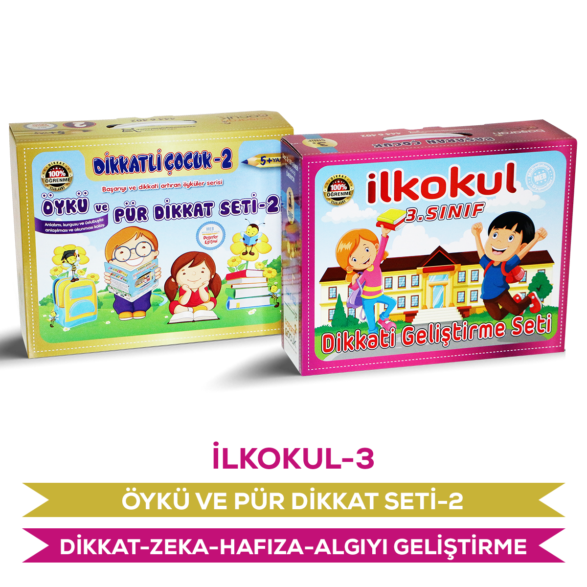 3-Sınıf Dikkat Zeka Öykü Seti