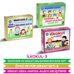 3-Sınıf Dikkat Zeka Öykü Özgüven Seti